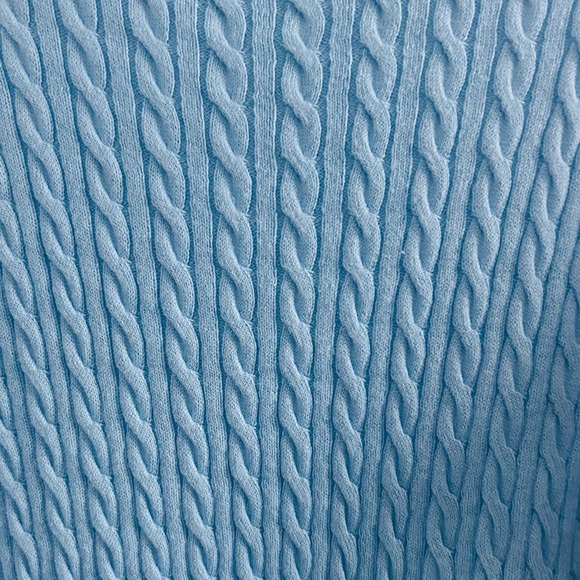 Amazon Essentials Classic-Fit Lightweight Cable Long-Sleeve Mock Neck Sweater, L - Picture 6 of 6